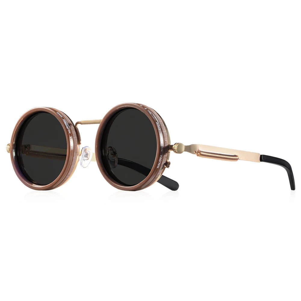 Óculos de Sol Polarizados ND9 UV400 Ajustável Retro Premium