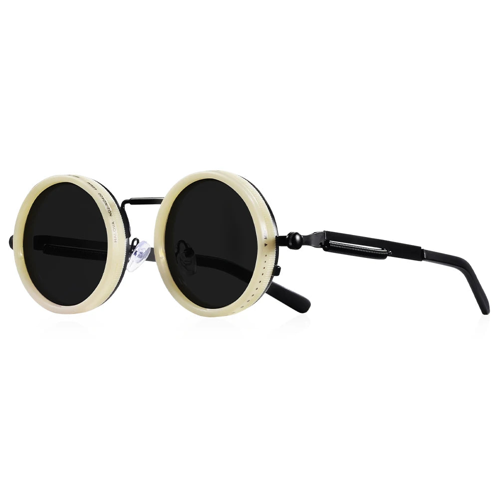 Óculos de Sol Polarizados ND9 UV400 Ajustável Retro Premium