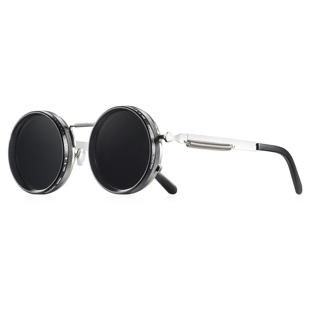 Óculos de Sol Polarizados ND9 UV400 Ajustável Retro Premium