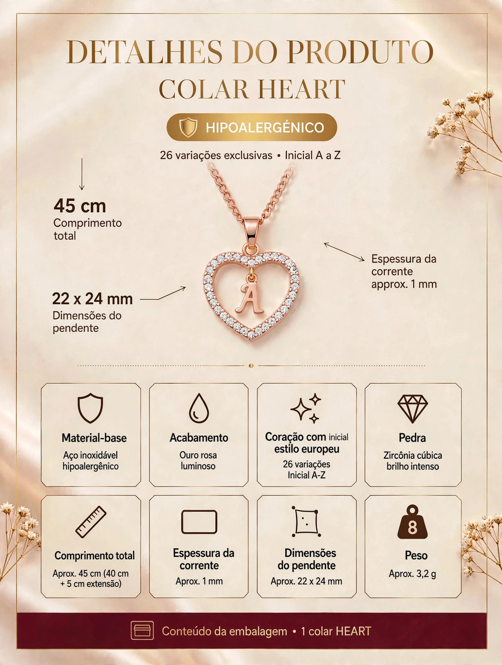 Colar HEART