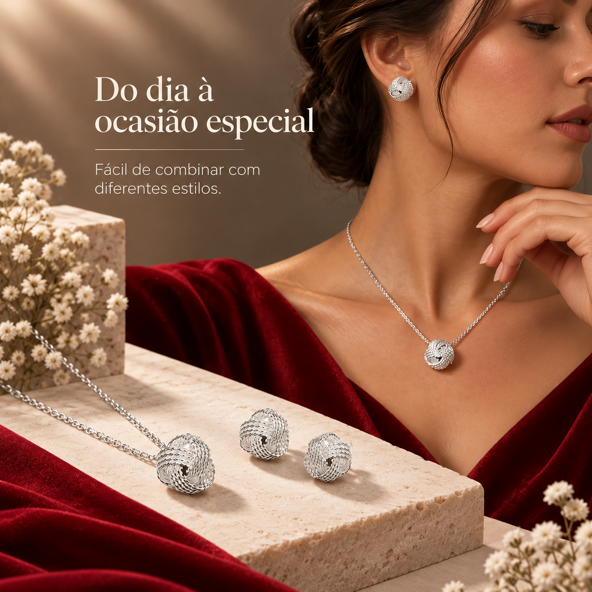 Conjunto EIRA usado num visual elegante